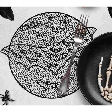 Tovaglietta Sottopiatto PVC Halloween con Pipistrello cm.Ã?38 | Guirca