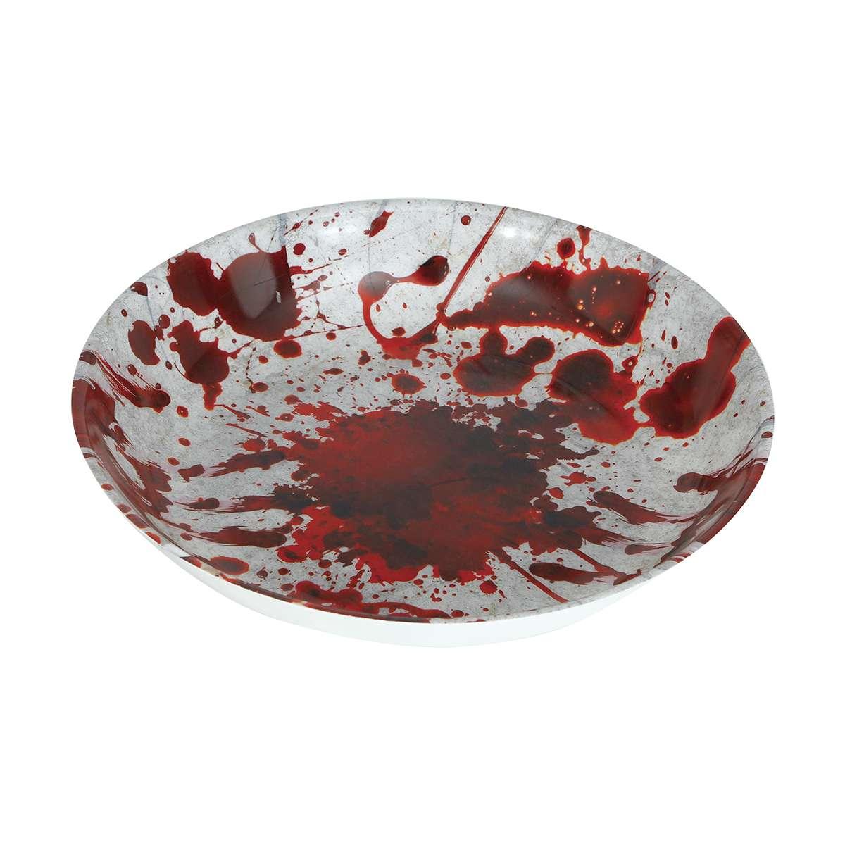 Ciotola Halloween PVC con Impronte Insanguinate cm.Ã?32 | Guirca