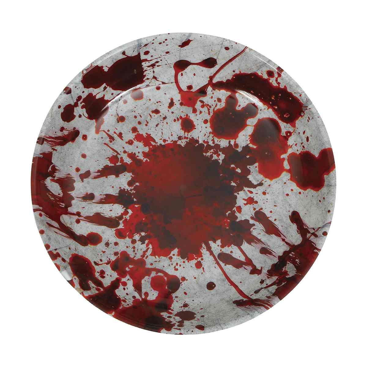 Ciotola Halloween PVC con Impronte Insanguinate cm.Ã?32 | Guirca