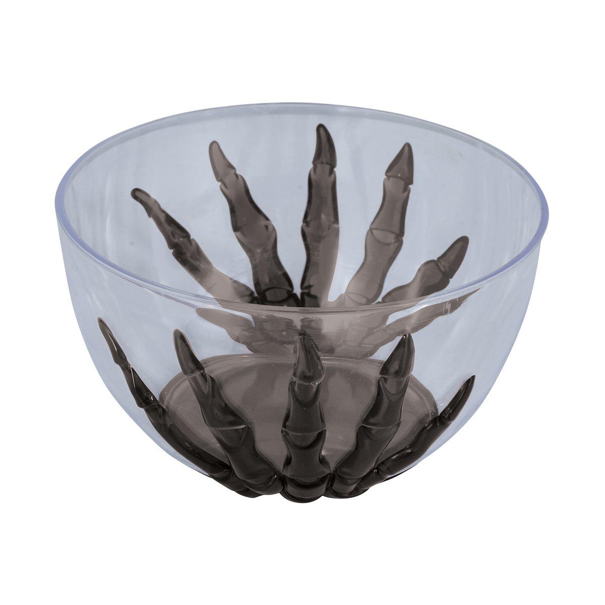 Ciotola Halloween PVC Con Mano Scheletro cm.Ã?13 | Guirca