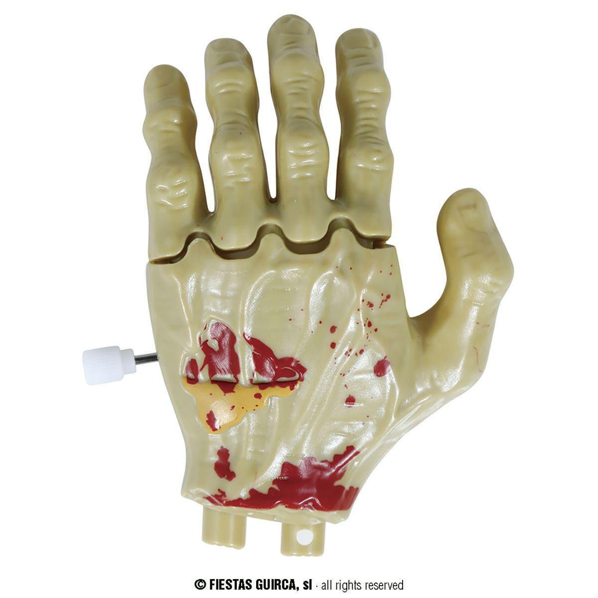 Mano a Molla Insanguinata cm.Ã?5 | Guirca