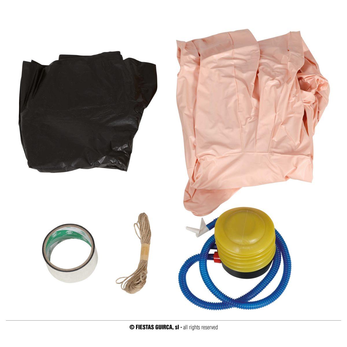 Cadavere Gonfiabile in Sacco da Appendere cm.178 | Guirca