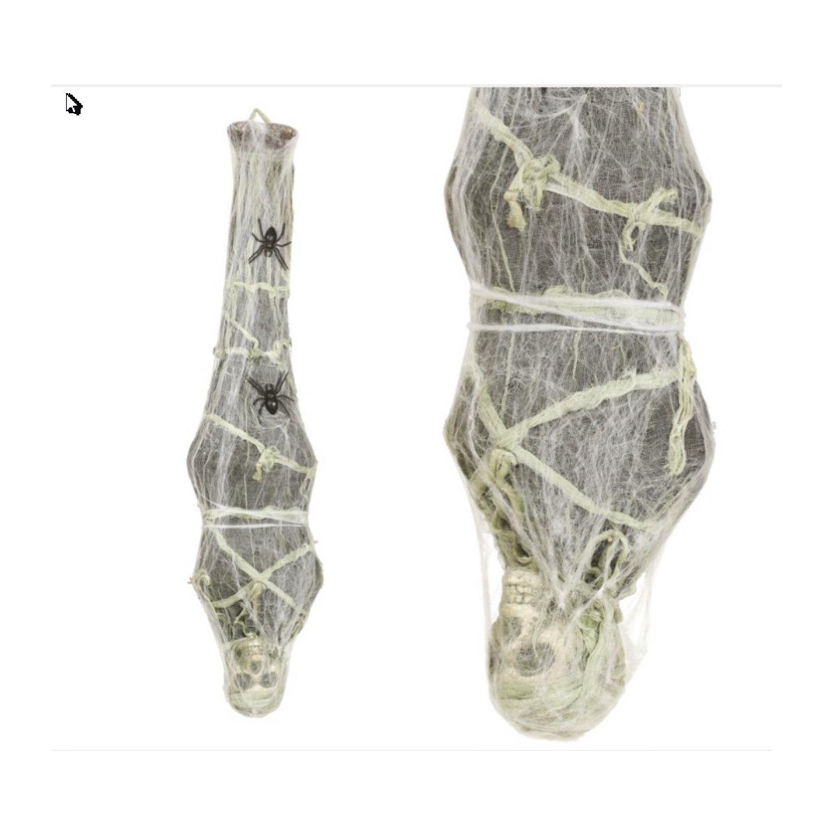 Mummia con Ragnatele da Appendere cm.75 | Guirca