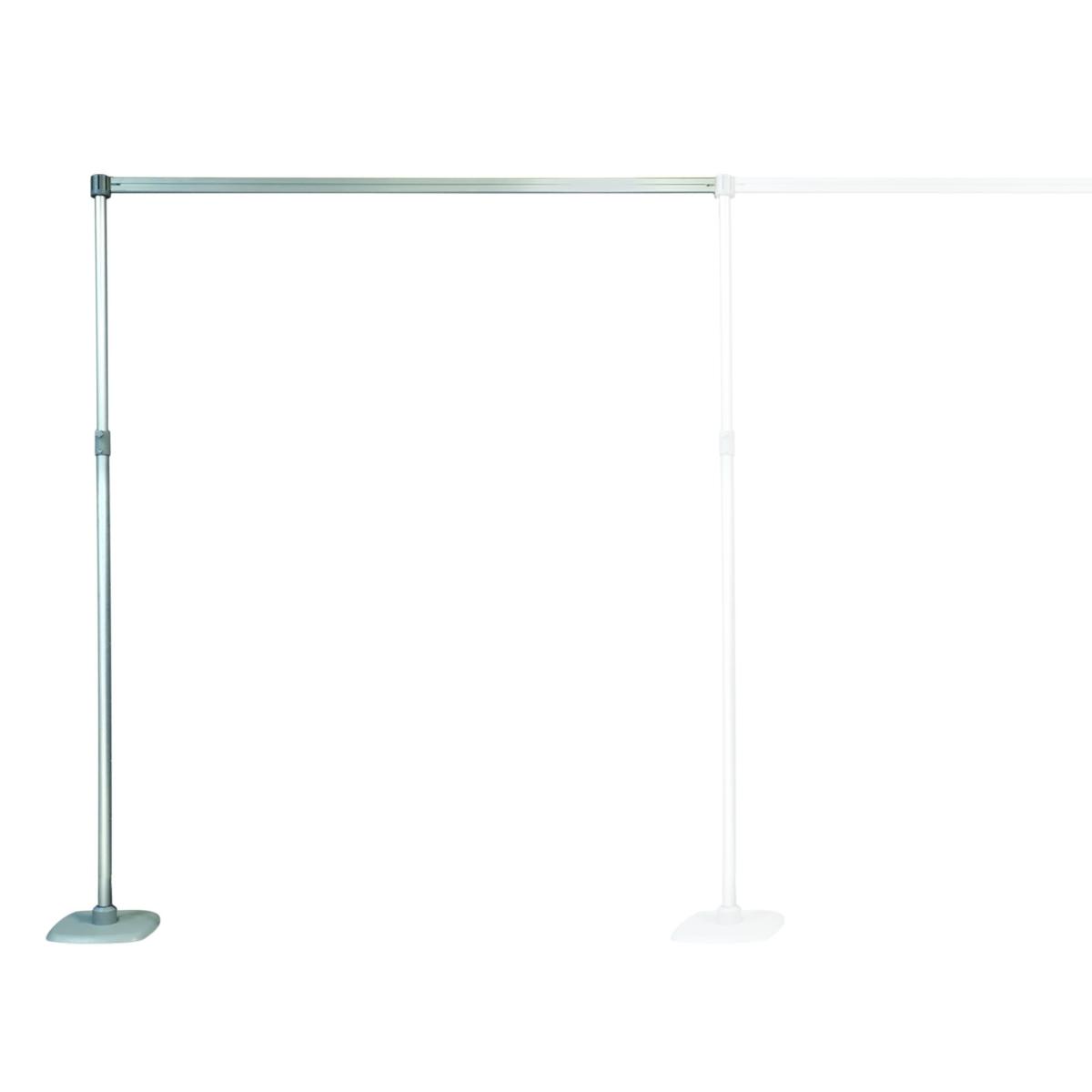 Tubi con Base in Metallo Portatenda Set Estenzione pz.3 |Espa