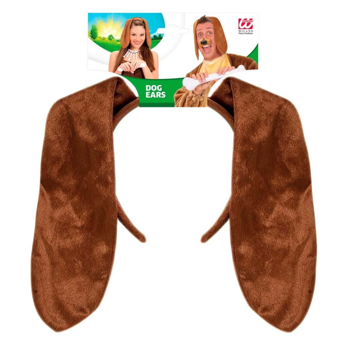 Cerchietto Cane con Orecchie Marroni |Widmann