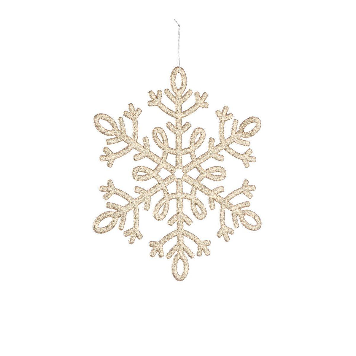 Decorazione Natalizia Fiocco Neve Oro cm.Ã˜30 |Bizzotto_454