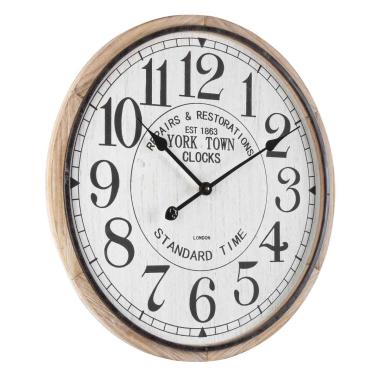 Orologio a Parete cm.Ø60 Legno Ticking Tondo |Bizzotto_982