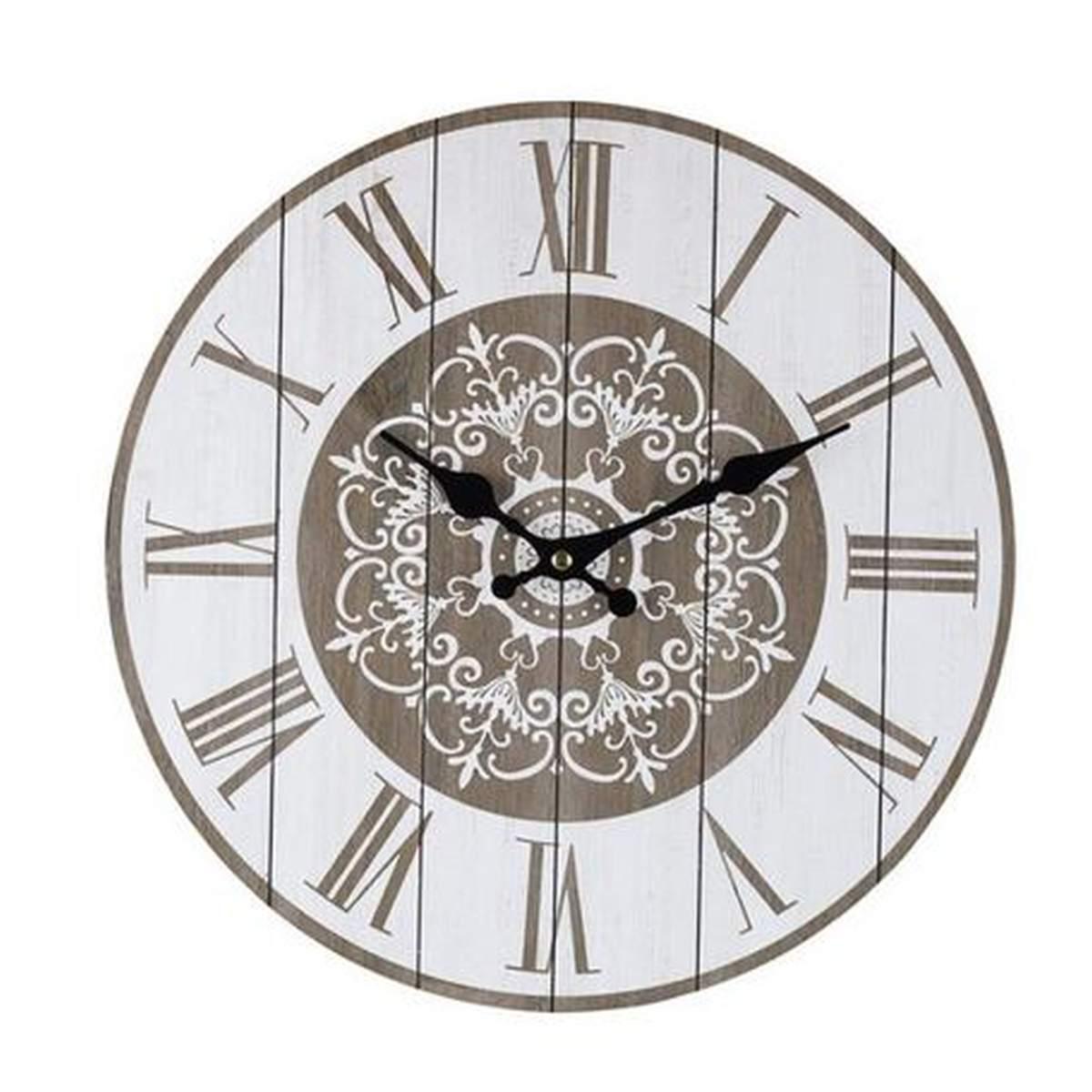 Orologio a Parete cm.Ø34 Legno Mandala Tondo |Bizzotto_171A