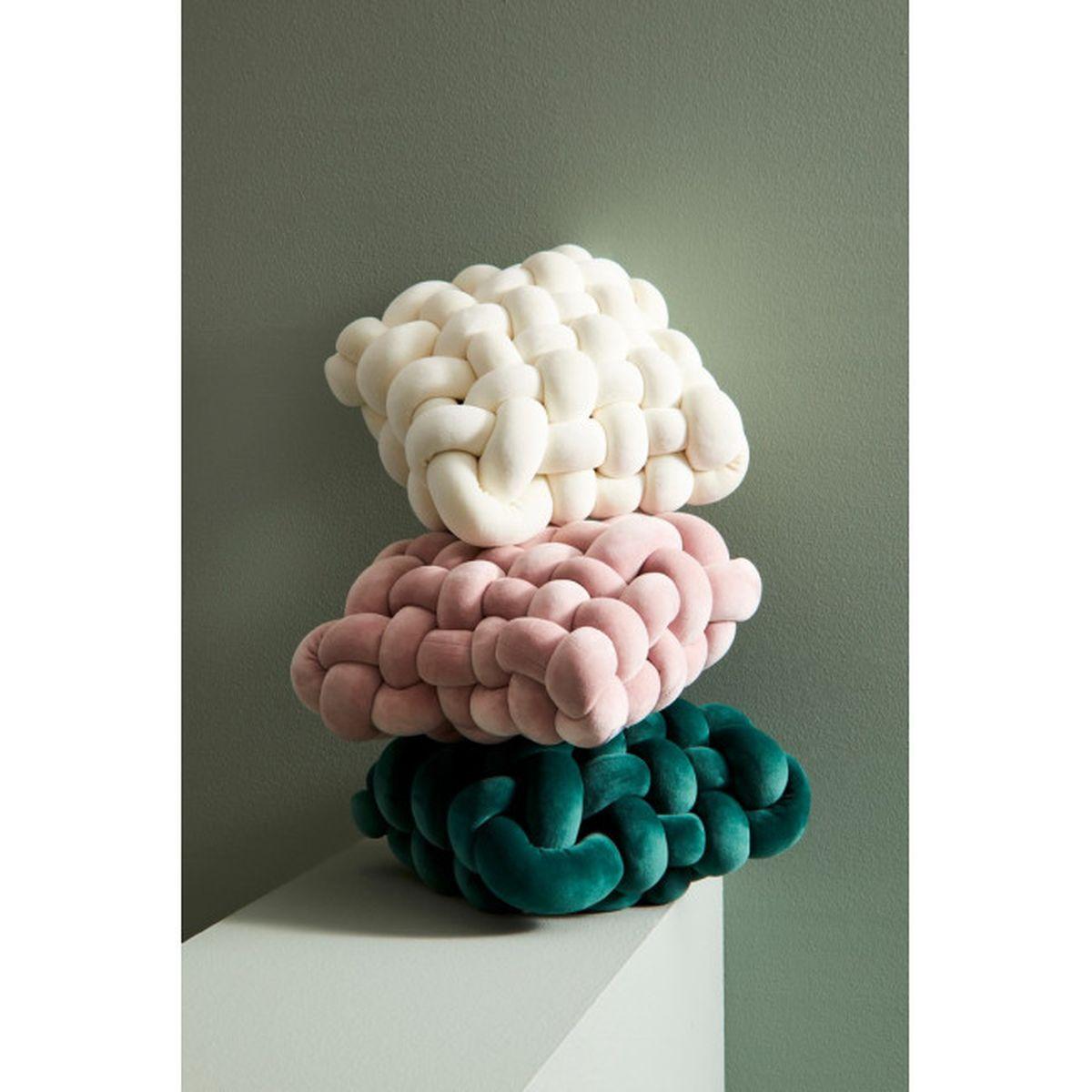 Cuscino Arredo Entwine Bianco 30x30 |Bizzotto_116