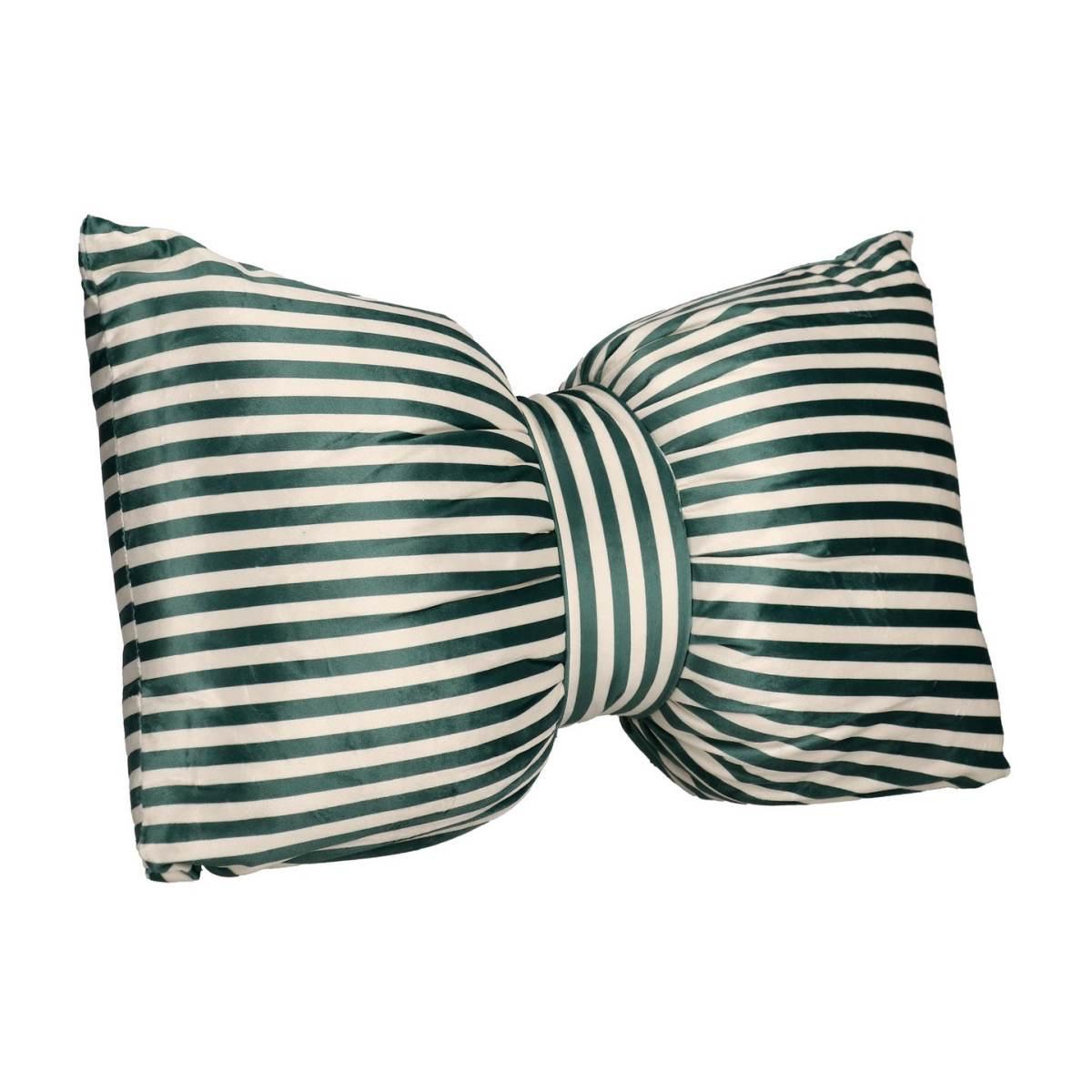Cuscino Arredo Athel Fiocco Righe Verde 60x40 |Bizzotto_548