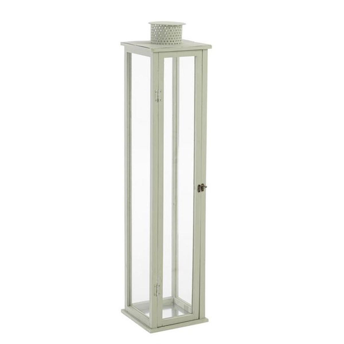 Lanterna cm.103 Legno/Metallo Torsti Verde |Bizzotto_120