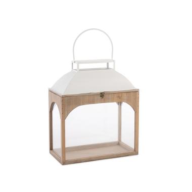 Lanterna cm.61 Legno Shayra Naturle |Bizzotto_236