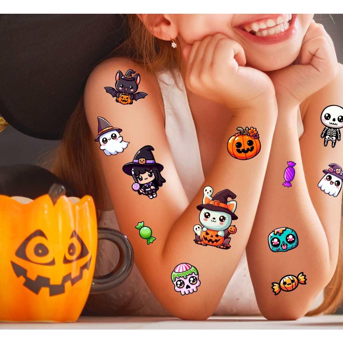 Tatuaggi Corpo Halloween Rimovibili Assortiti |Guirca_392