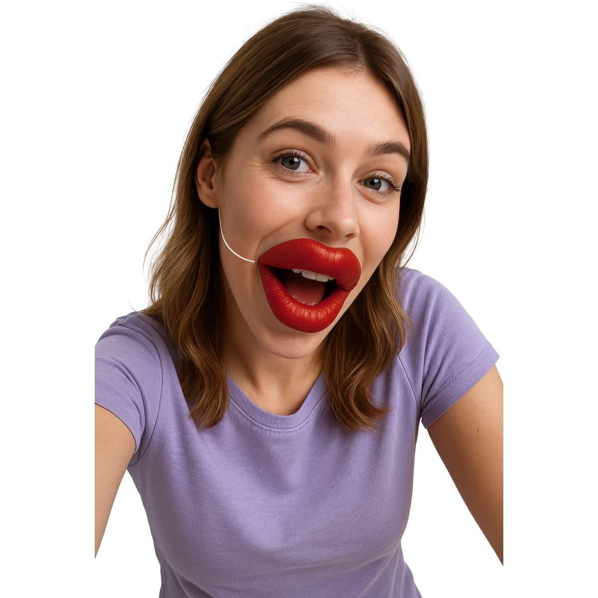 Bocca con Labbra Rosse Grottesche |Guirca_125