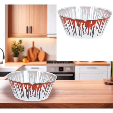 Ciotola Halloween PVC Insanguinata cm.Ø25 |Guirca_537