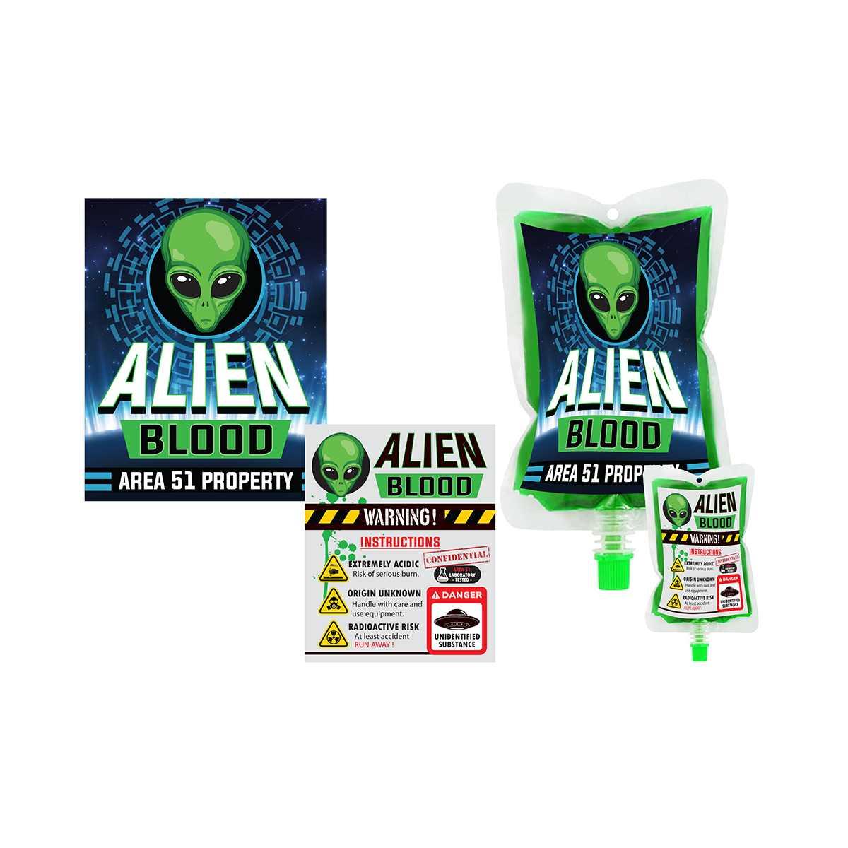 Sangue e Liquidi Scenici Sacca ml.200 Assortita Set pz.4 |Guirca_039