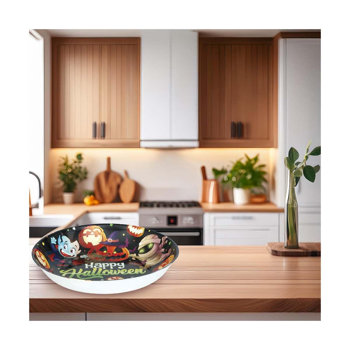 Ciotola Halloween PVC Happy Halloween cm.Ø32 |Guirca_145