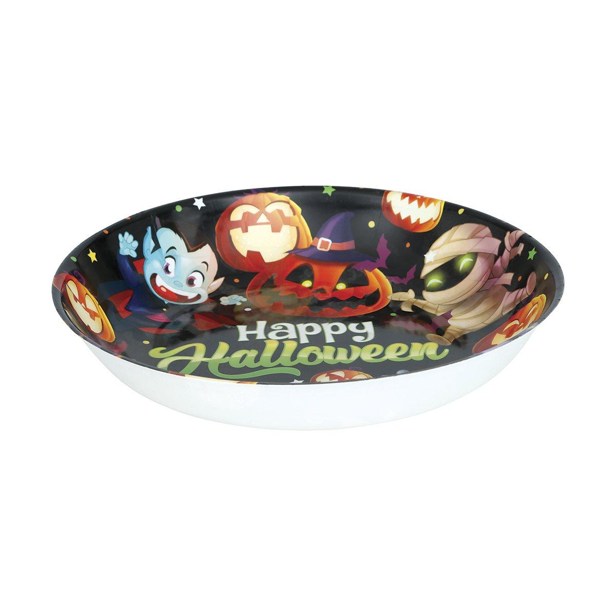Ciotola Halloween PVC Happy Halloween cm.Ø32 |Guirca_145
