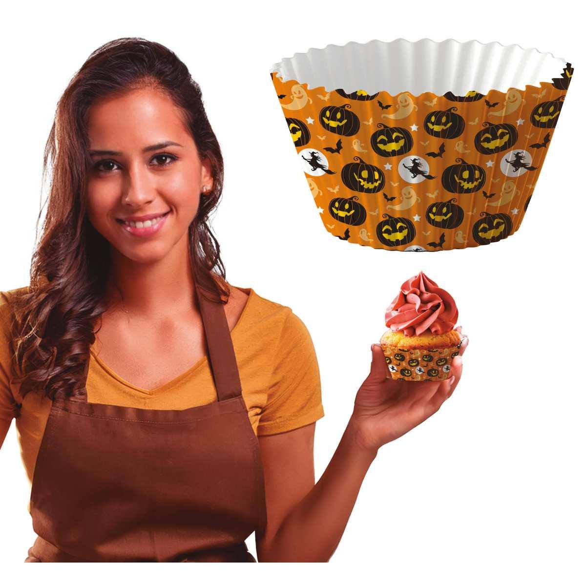 Pirottini Halloween Carta con Zucche Set pz.50 |Guirca_374