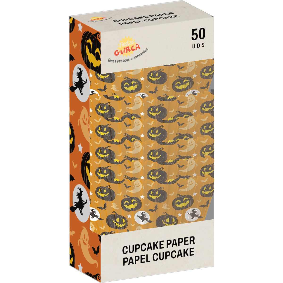 Pirottini Halloween Carta con Zucche Set pz.50 |Guirca_374