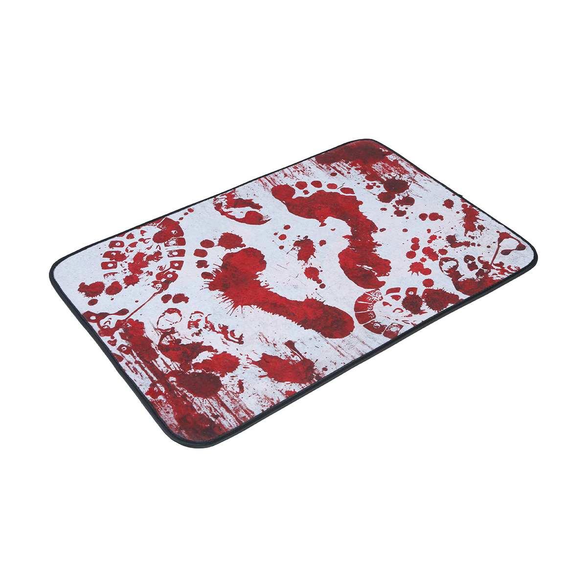 Tappeto Halloween con Impronte Insanguinate cm.60x40 |Guirca_886