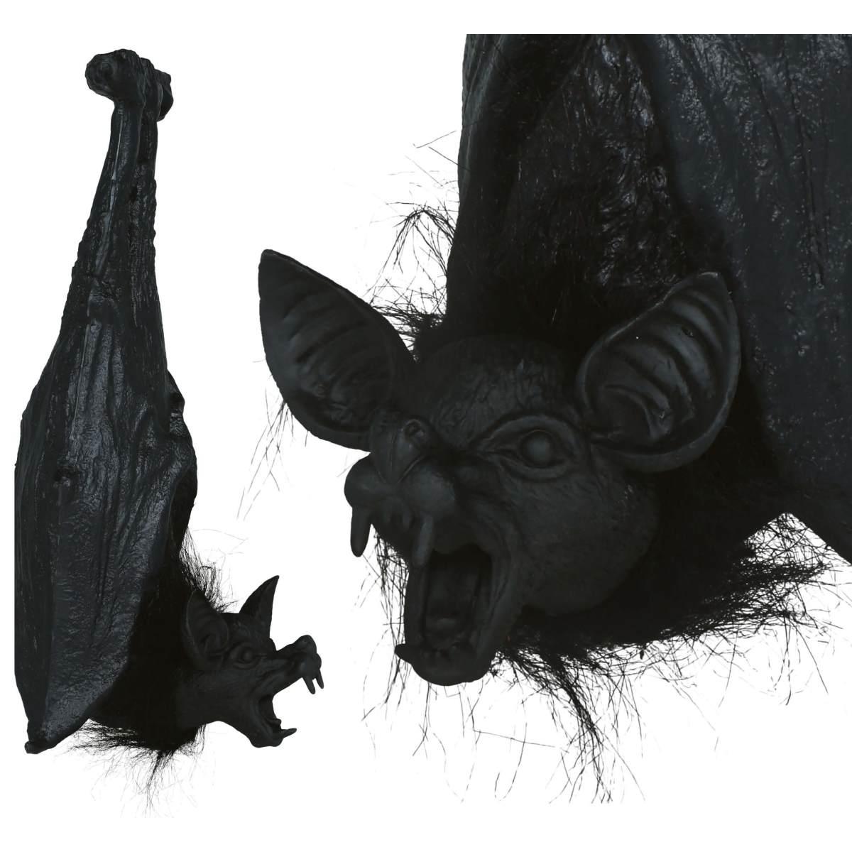 Pipistrello PVC Nero Appeso cm.50 |Guirca_538