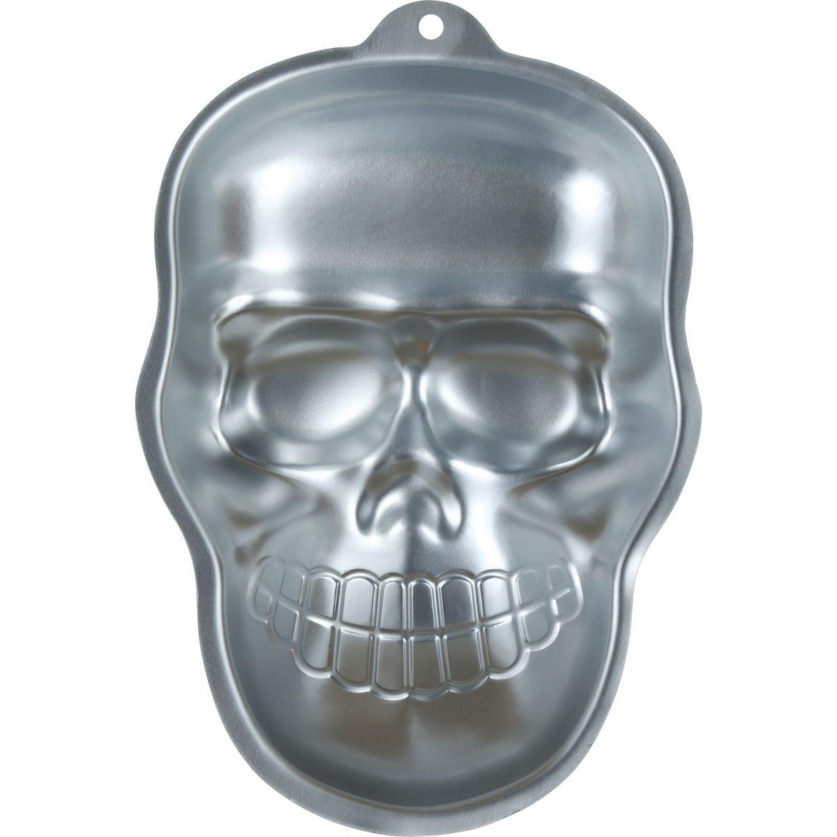 Stampo Alluminio Halloween Dolci Teschio cm.27x18 |Guirca_627