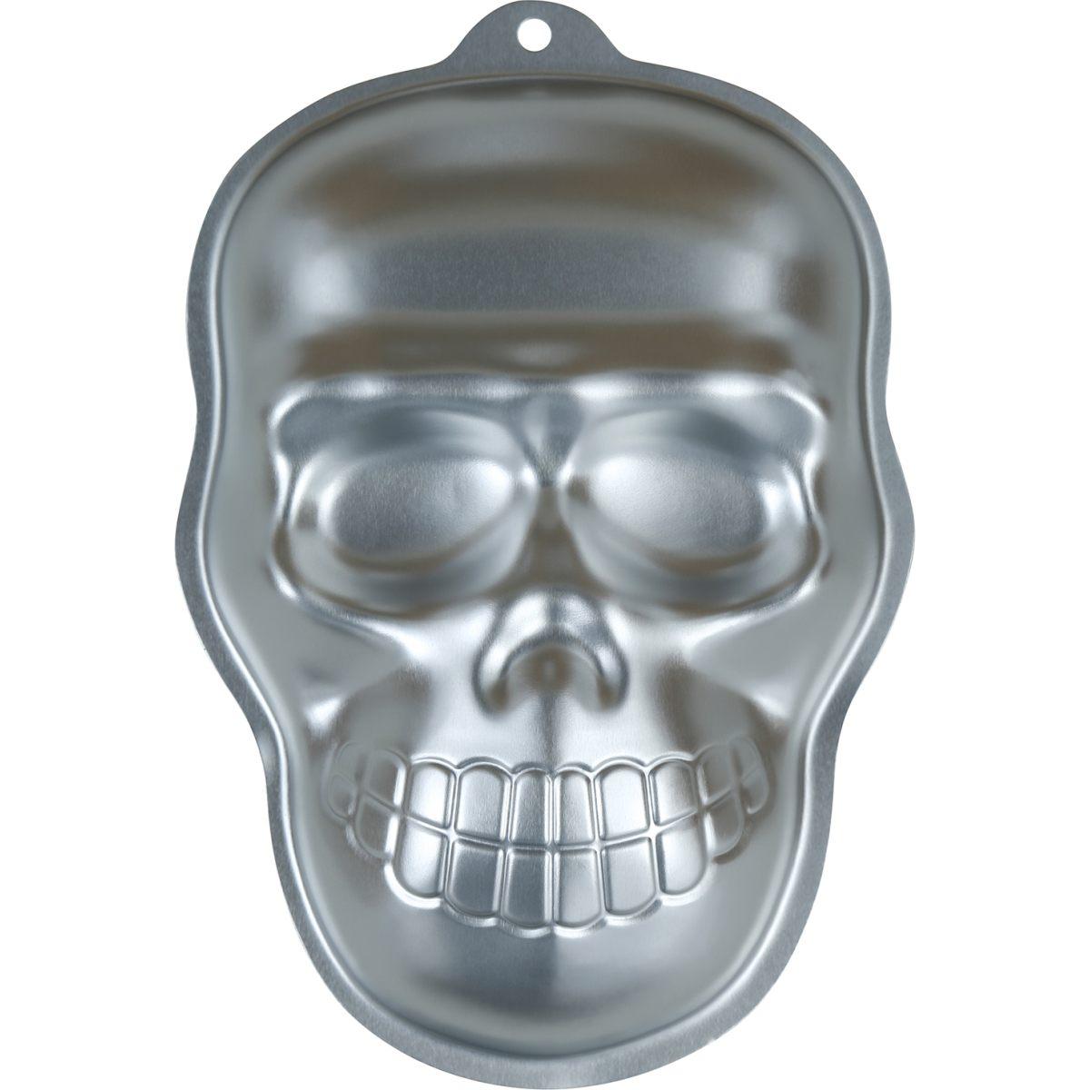 Stampo Alluminio Halloween Dolci Teschio cm.27x18 |Guirca_627