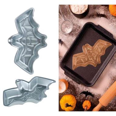 Stampo Alluminio Halloween Dolci Pipistrello cm.32x19 |Guirca_641