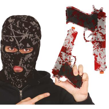 Pistola PVC Insanguinata cm.24 |Guirca_546