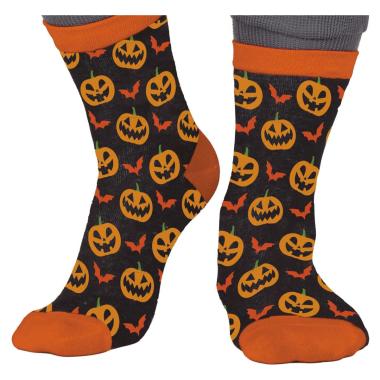Calzini Halloween con Zucche |Guirca_037