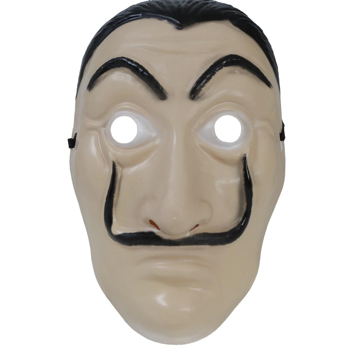 Maschera Viso PVC Casa di Carta Salvador Dali Papel |Guirca_022