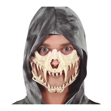 Maschera Viso PVC Horror con Zanne |Guirca_155