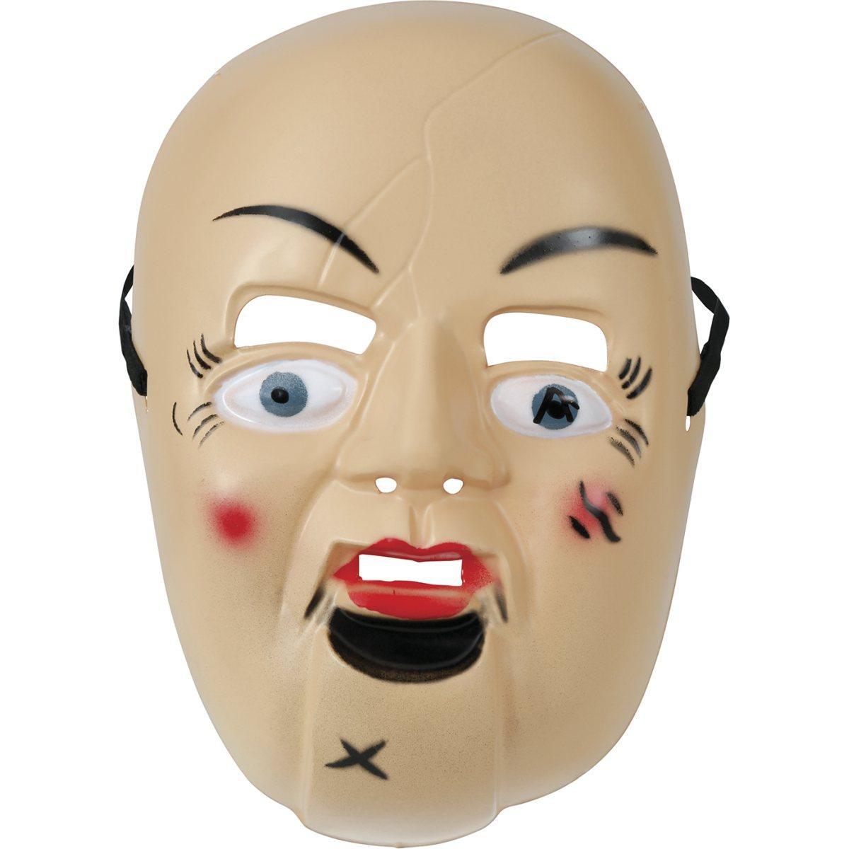 Maschera Viso PVC Horror Bambola del Terrore |Guirca_469