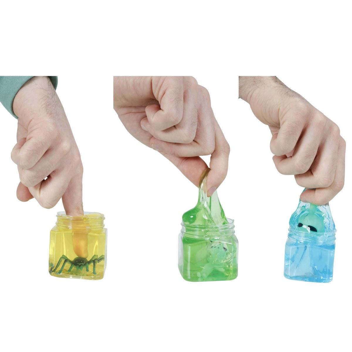 Barattoli con Gelatina Antistress con Ragni Colori Assortiti |Guirca_597