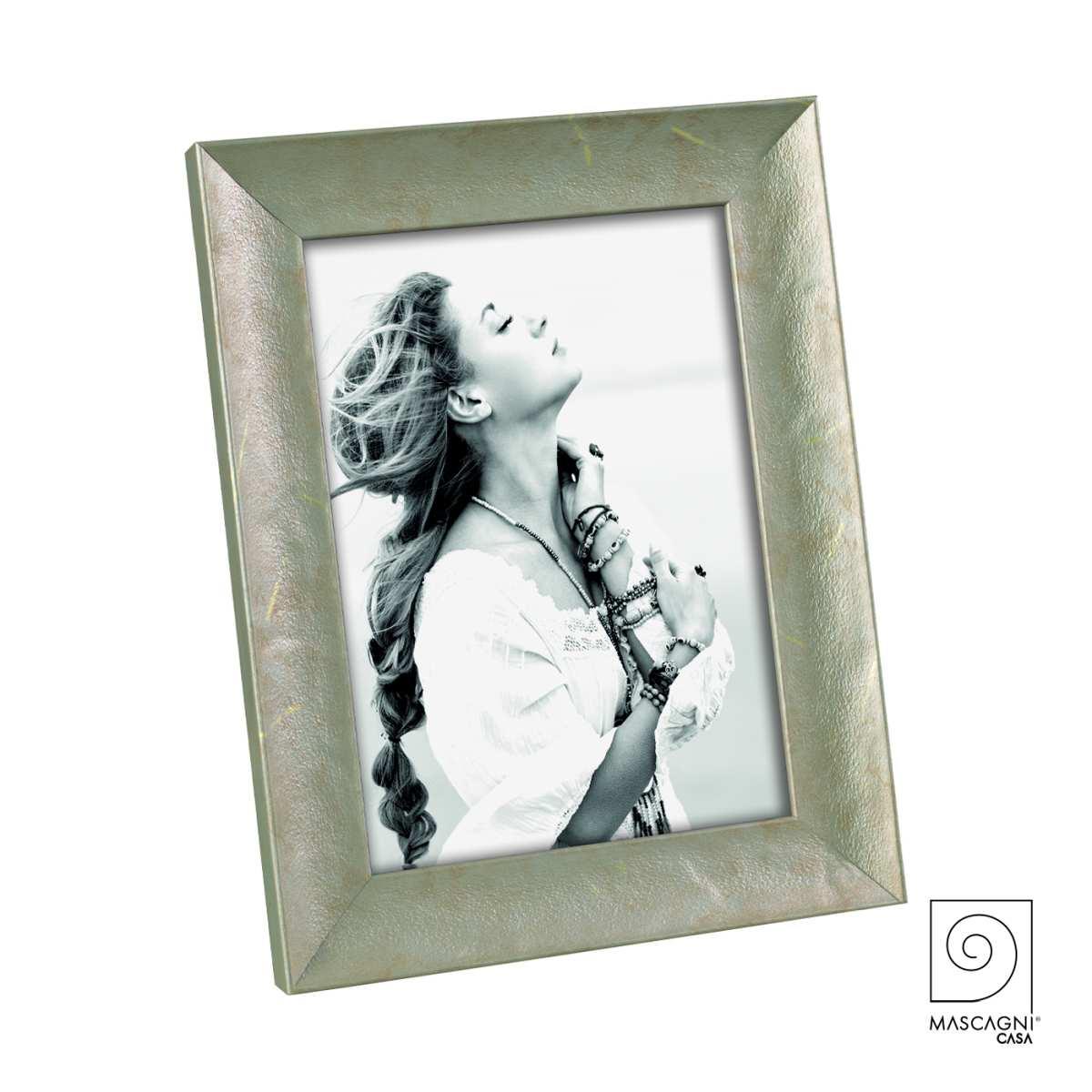 Cornice Resina cm.13x18 Platino |Mascagni_956