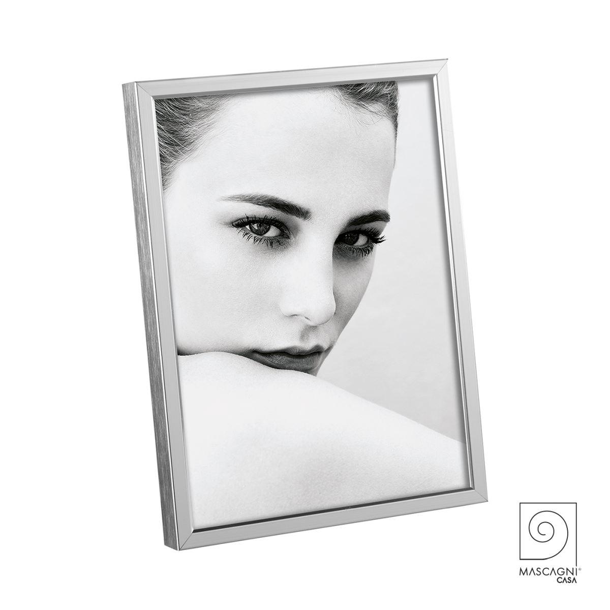 Cornice Metallo cm.20x30 Argento |Mascagni_347
