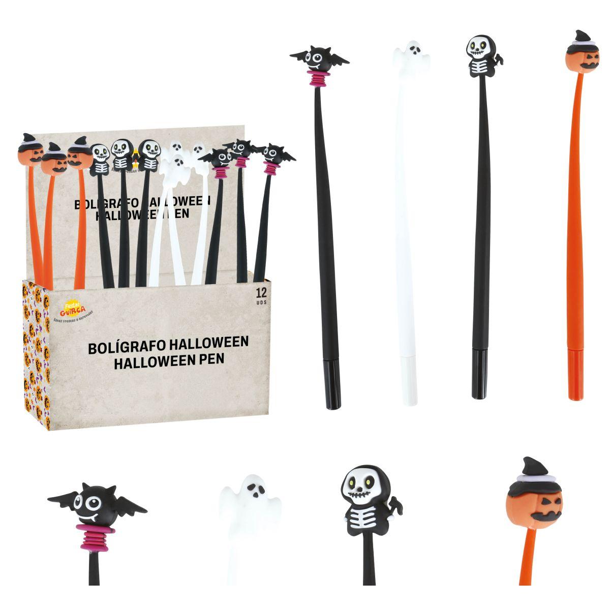 Penna Halloween con Soggetti Assortiti Morbidosi in 4 Modelli |Guirca_474
