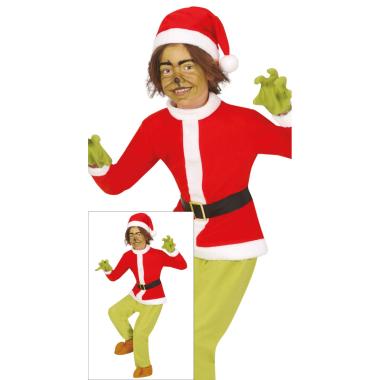 Costume Natalizio Grinch Natale |Bambino_TL_09113