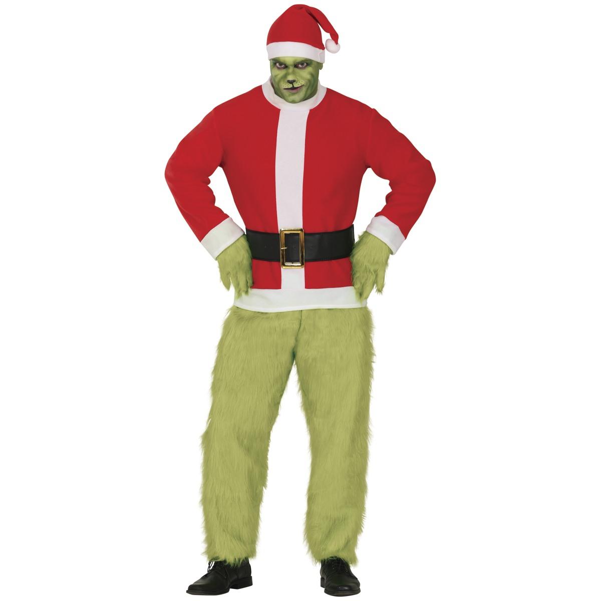 Costume Natalizio Grinch Luxury Natale |Uomo_TD_04435