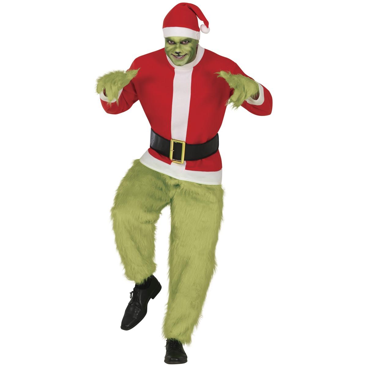 Costume Natalizio Grinch Luxury Natale |Uomo_TD_04435