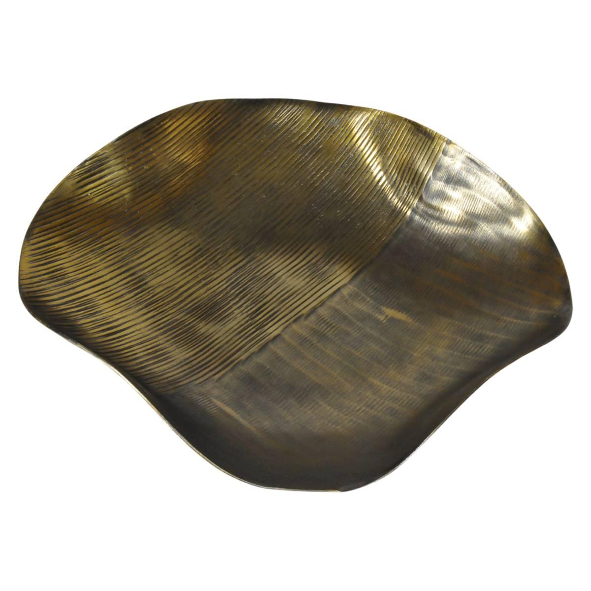 Vassoio Metallo Reel Oro cm.Ø32 |Bizzotto_340