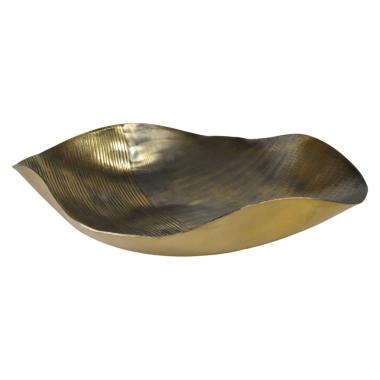 Vassoio Metallo Reel Oro cm.Ø32 |Bizzotto_340