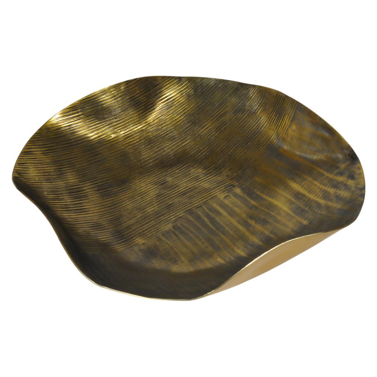 Vassoio Metallo Reel Oro cm.39x39,5 |Bizzotto_357