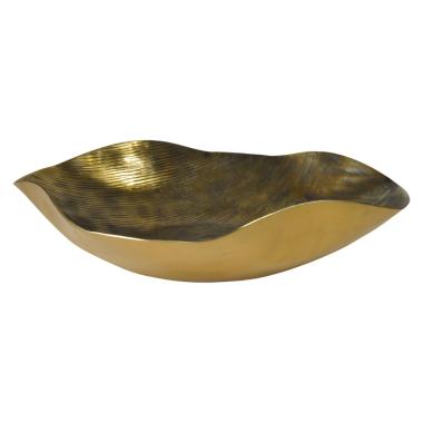 Vassoio Metallo Reel Oro cm.39x39,5 |Bizzotto_357