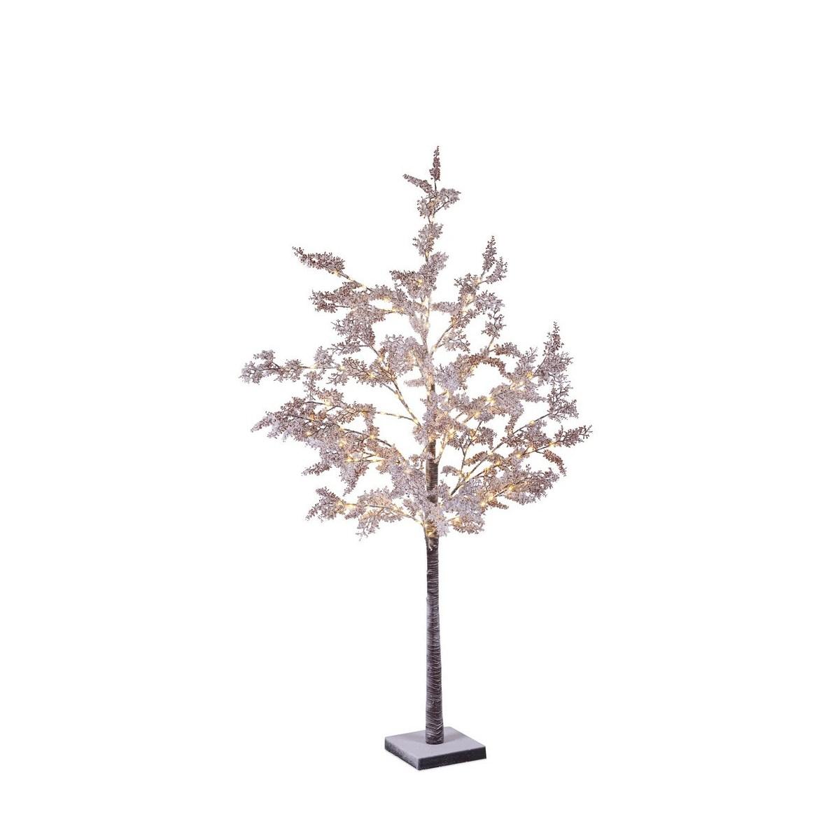 Albero Natale cm.150 Sleek Led 150 Bianco Caldo |Bizzotto_803