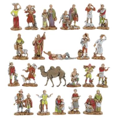 Statua cm.3,5 Pastori Set pz.22 -440 |Moranduzzo