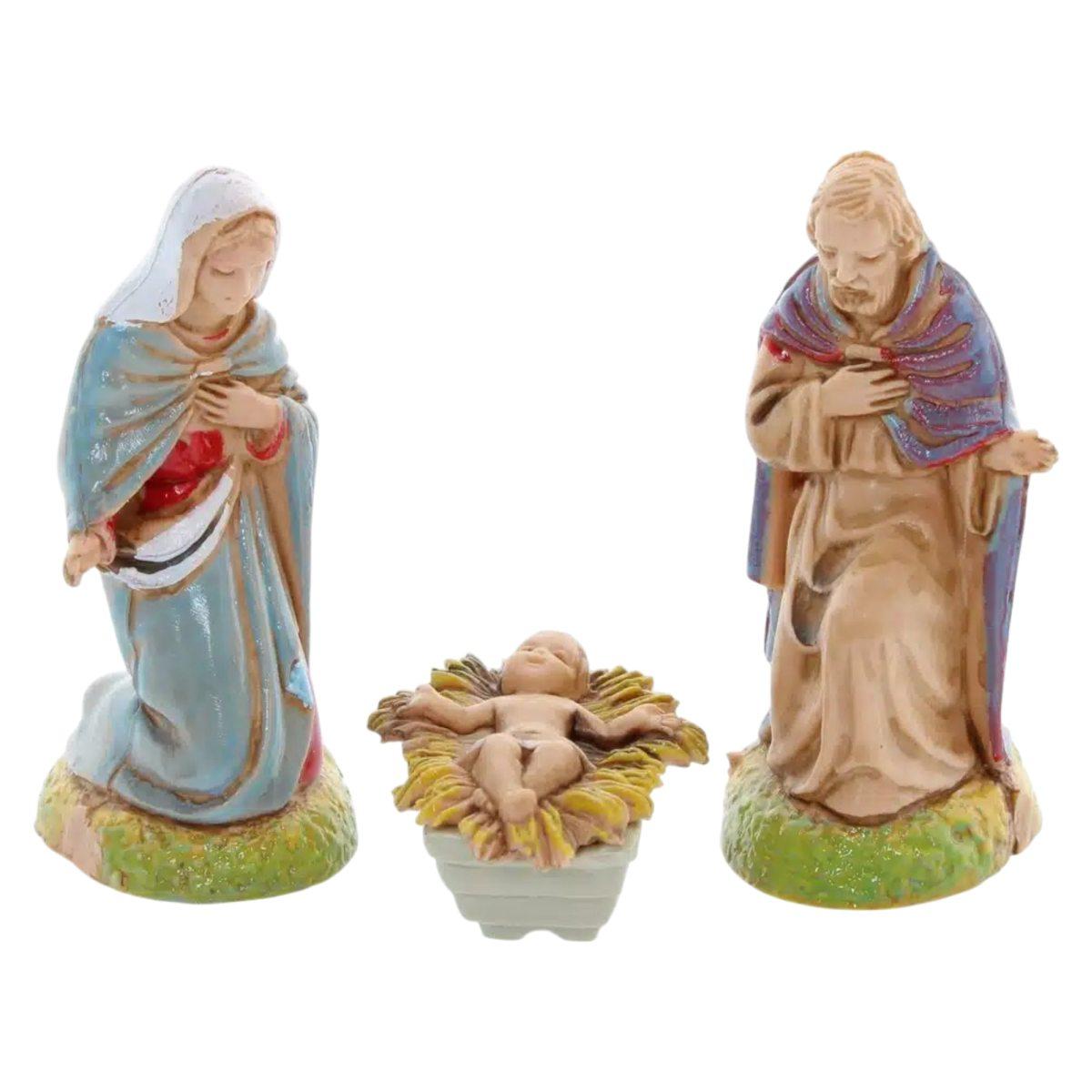 Natività cm.6 Napoletano Set pz.3 |Moranduzzo