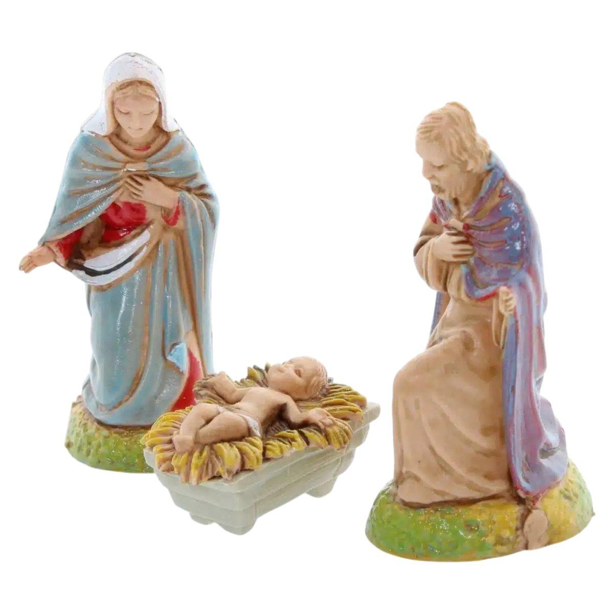 Natività cm.6 Napoletano Set pz.3 |Moranduzzo