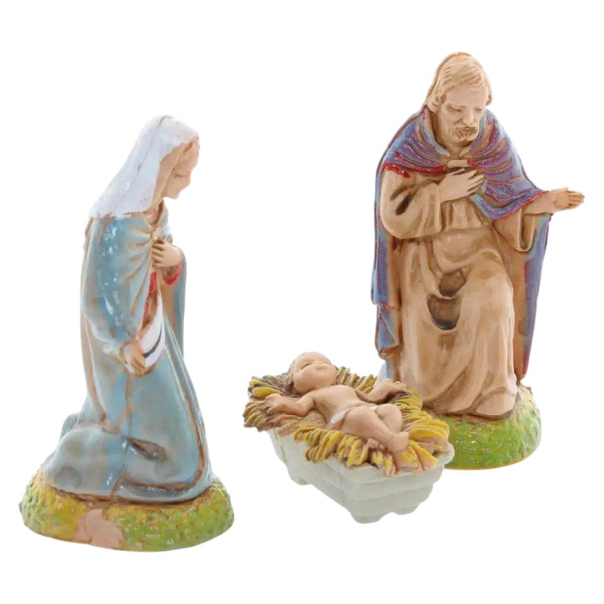 Natività cm.6 Napoletano Set pz.3 |Moranduzzo